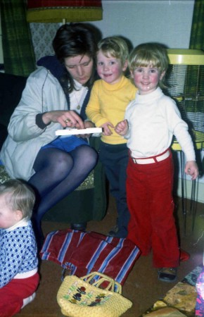 Tante Els, Wilco en Danielle (en kleine Anita op de grond?)